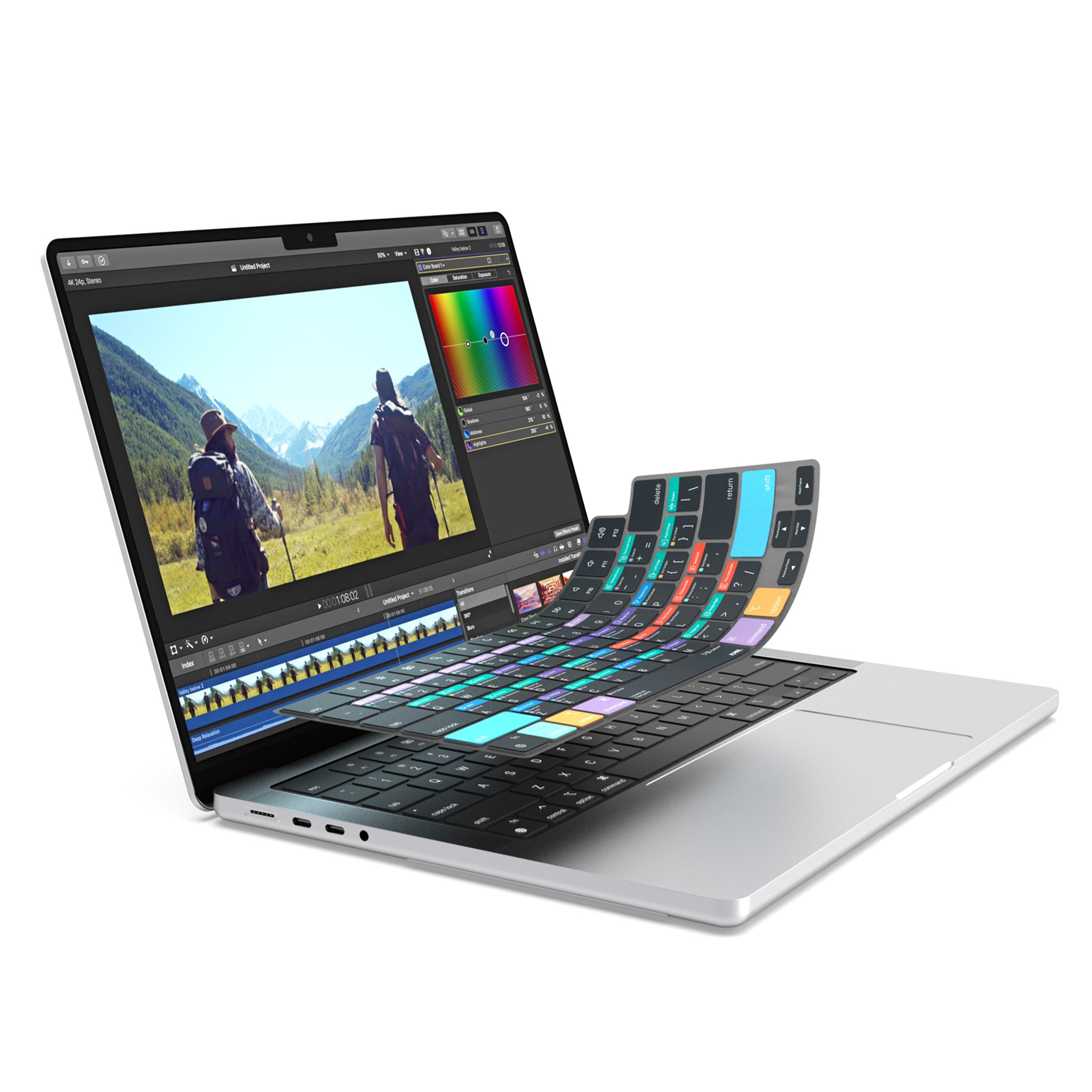 VerSkin Apple Final Cut Pro Shortcut Keyboard Protector