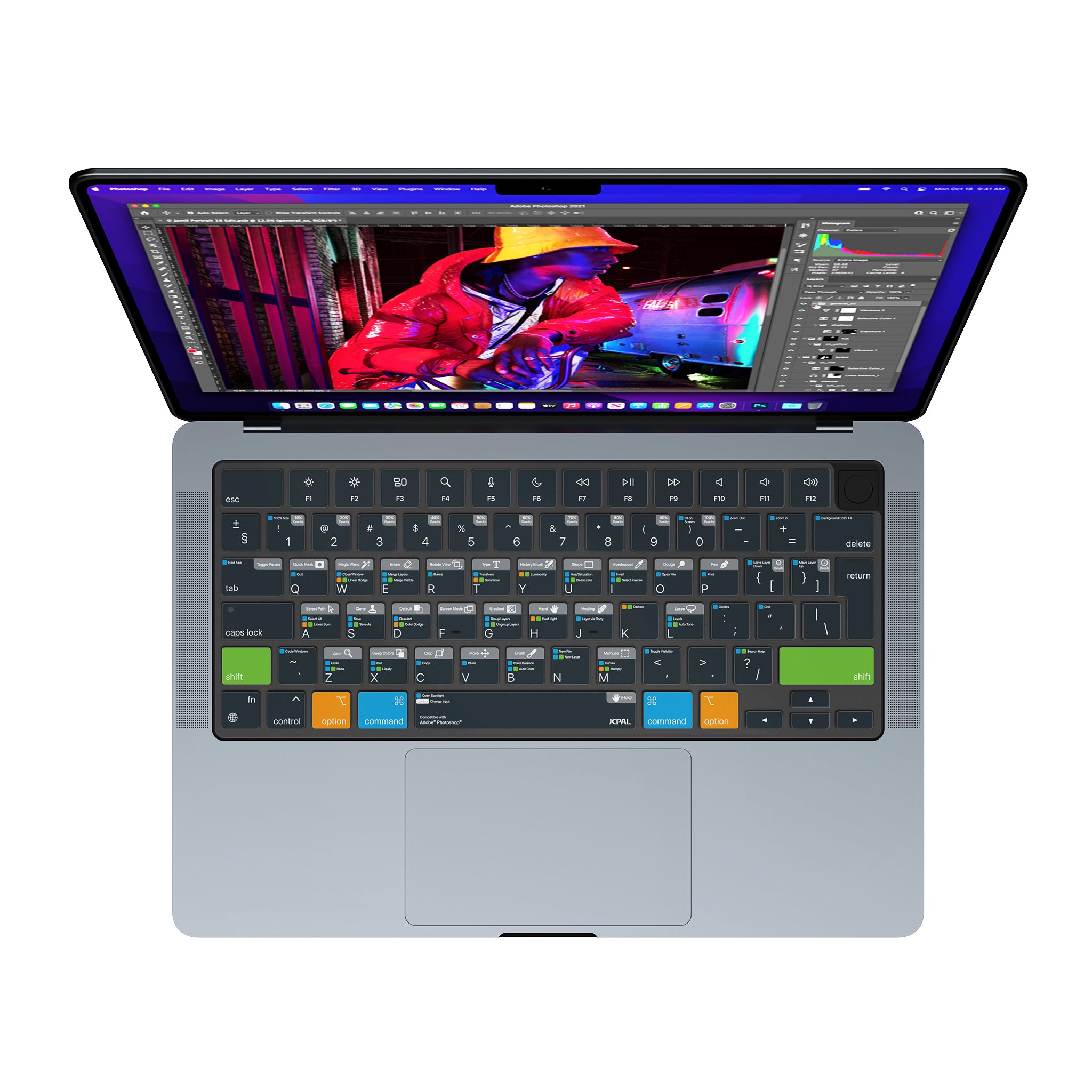 VerSkin Adobe Photoshop Shortcut Keyboard Protector