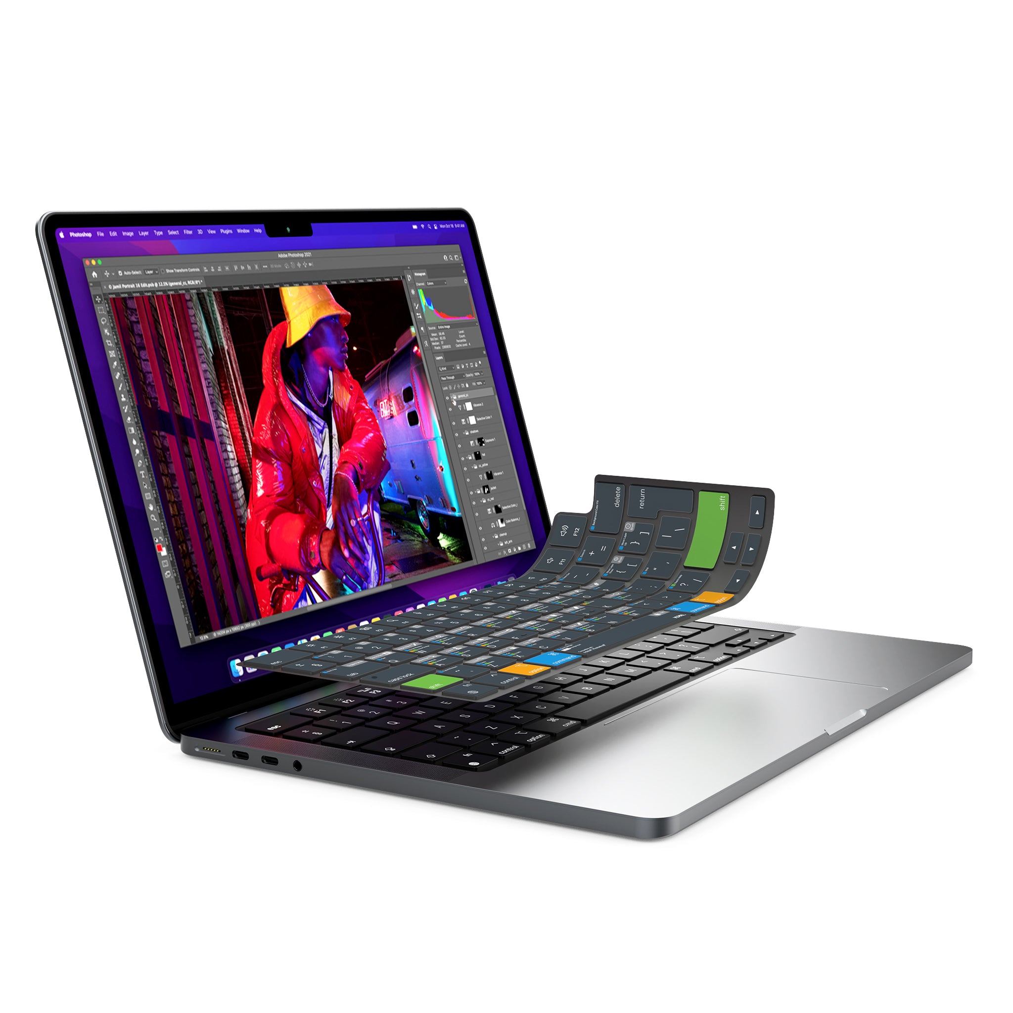 VerSkin Adobe Photoshop Shortcut Keyboard Protector