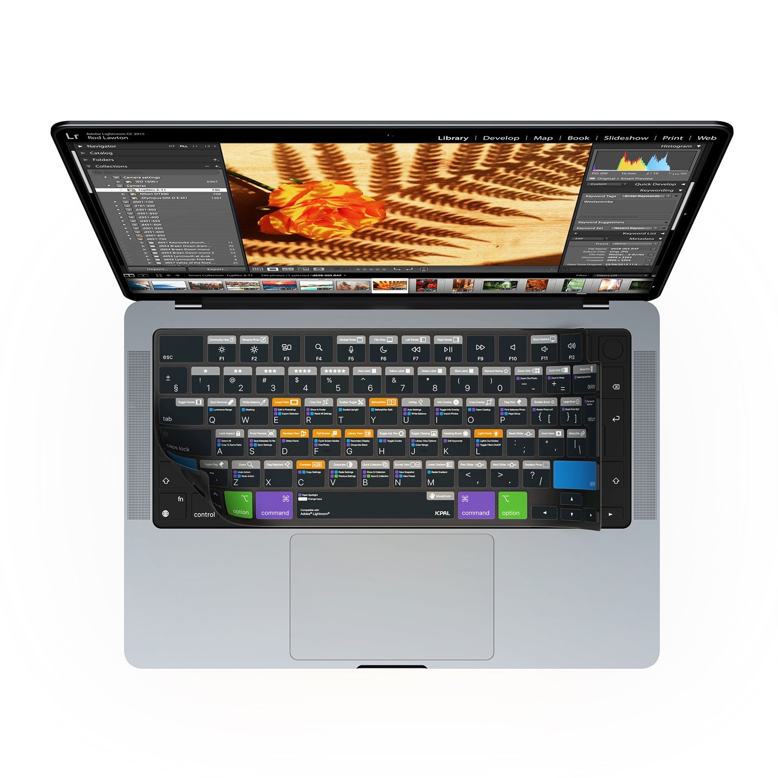 VerSkin Adobe Lightroom Shortcut Keyboard Protector