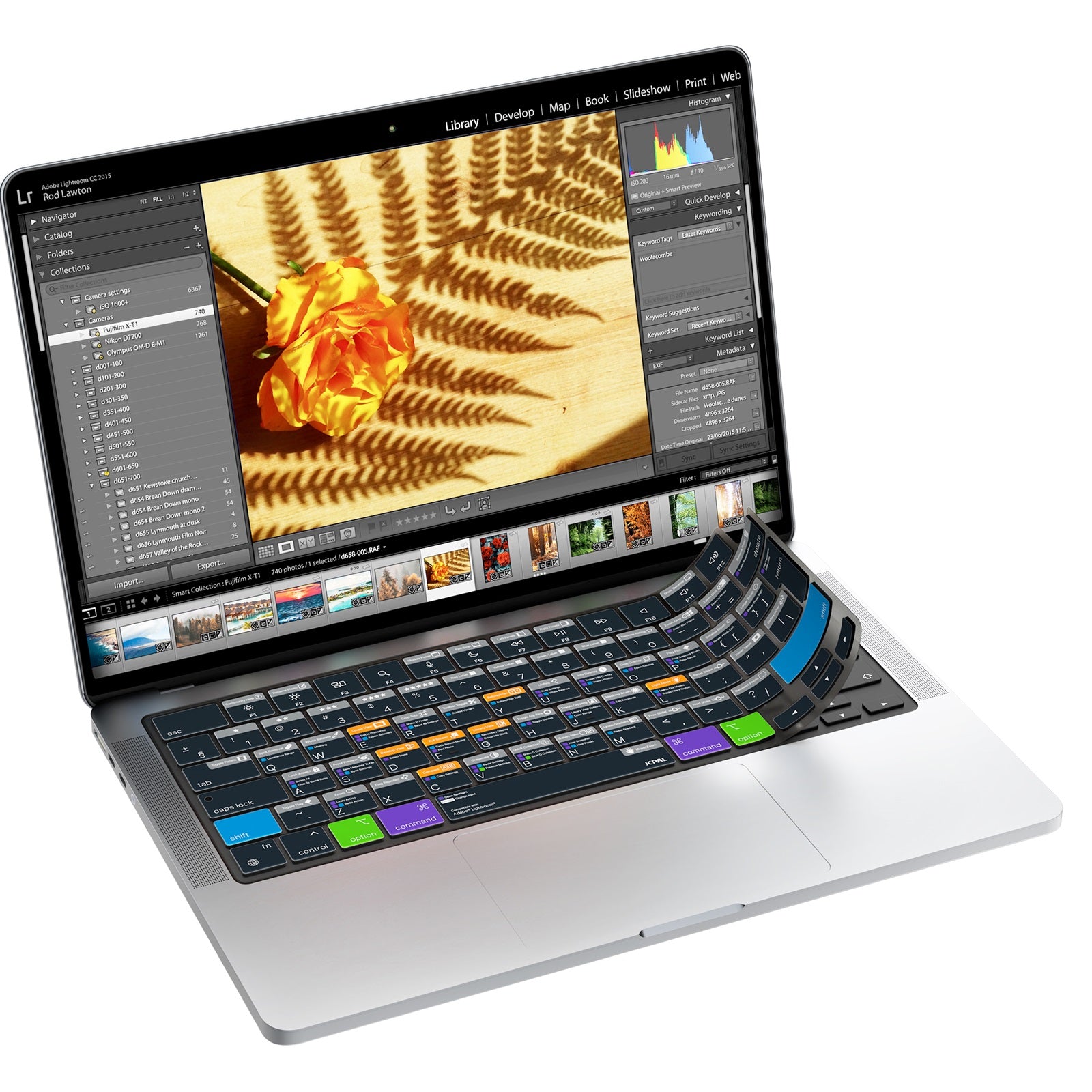 VerSkin Adobe Lightroom Shortcut Keyboard Protector