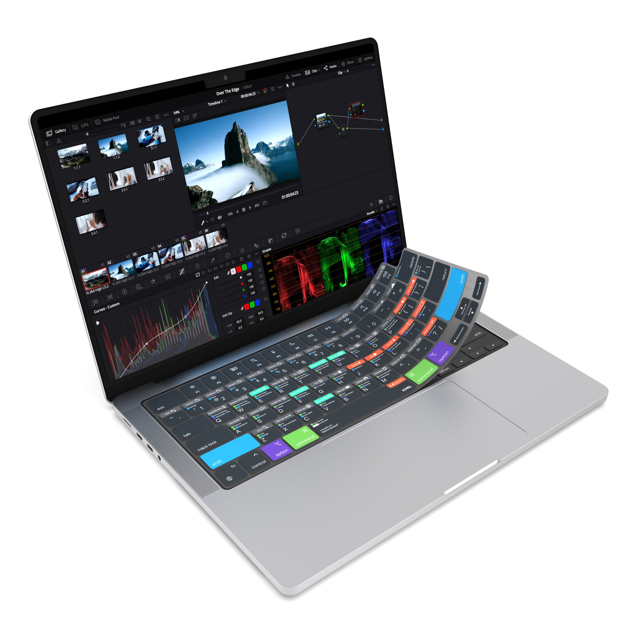 VerSkin DaVinci Resolve Shortcut Keyboard Protector