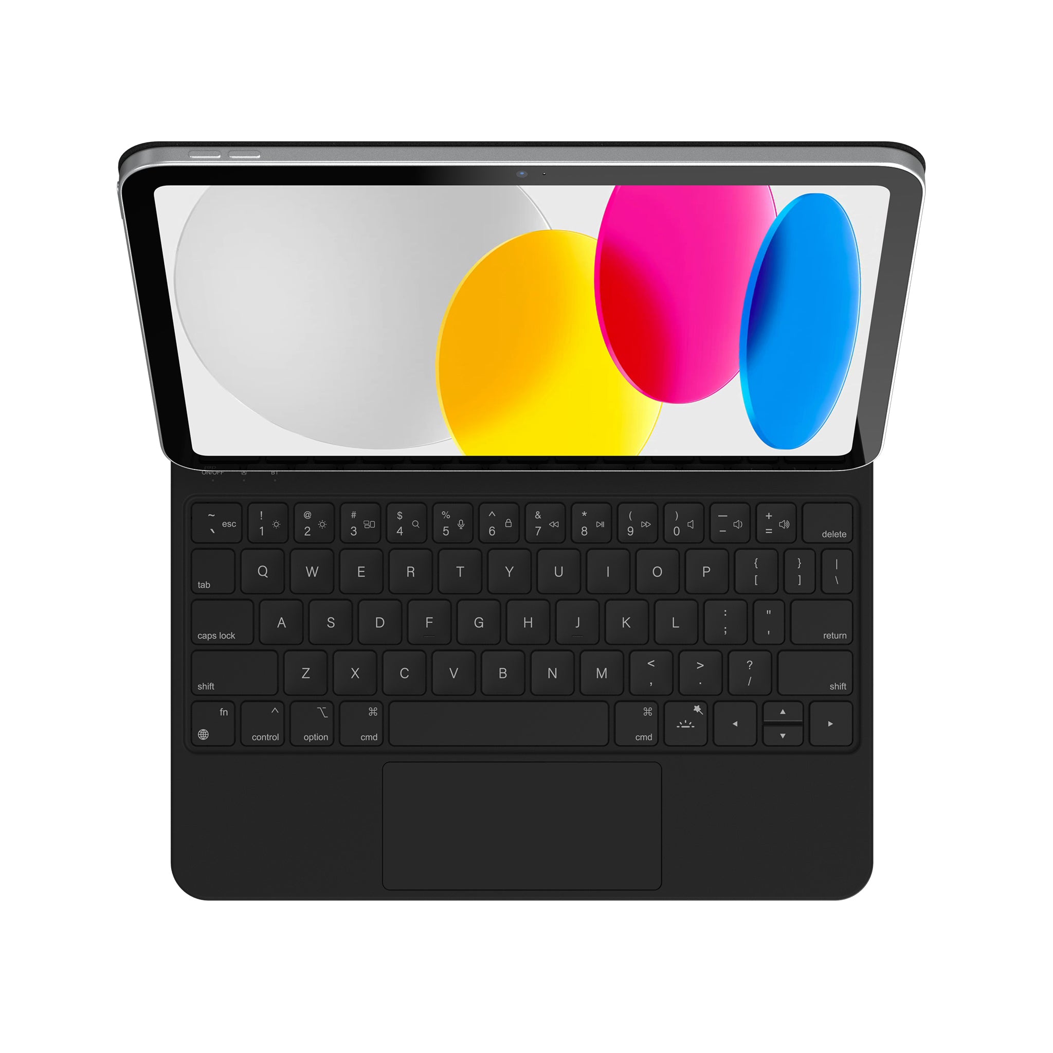 FolioKeys Pro Slim Keyboard Case with Trackpad for iPad