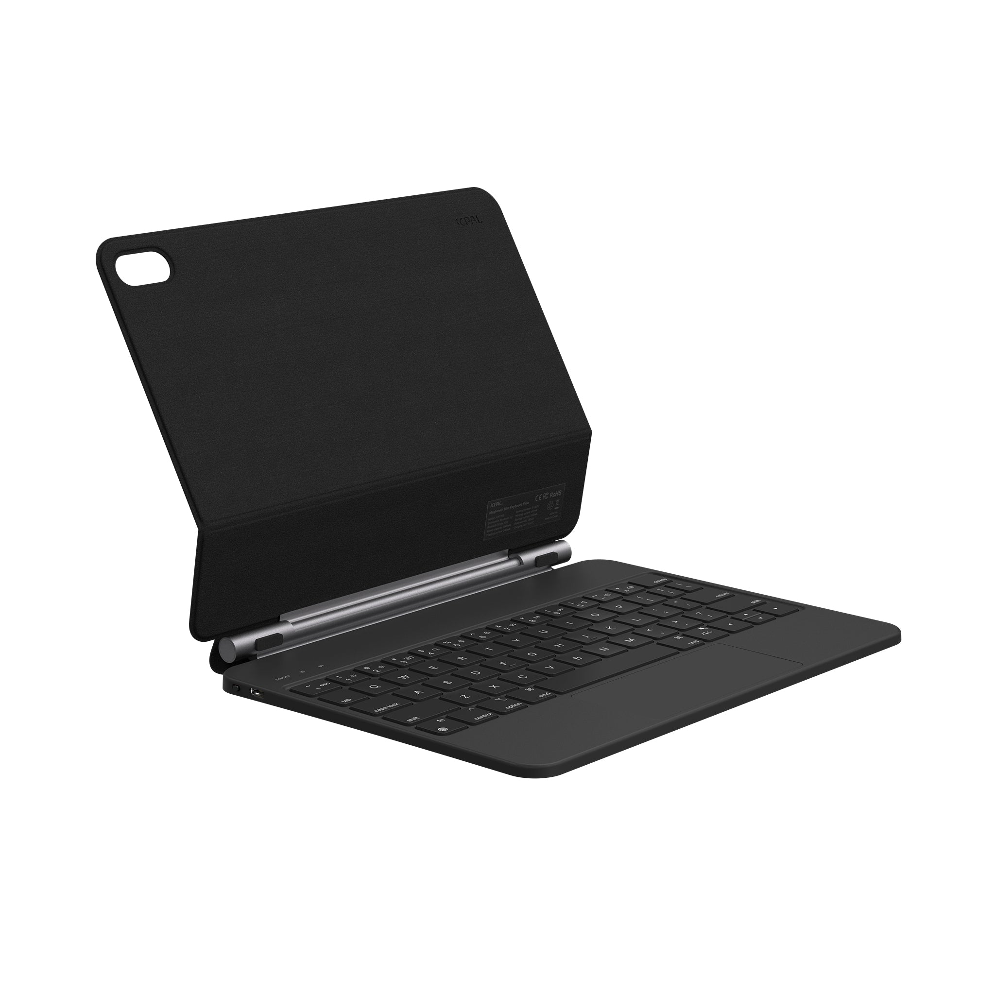 FolioKeys Pro Slim Keyboard Case with Trackpad for iPad