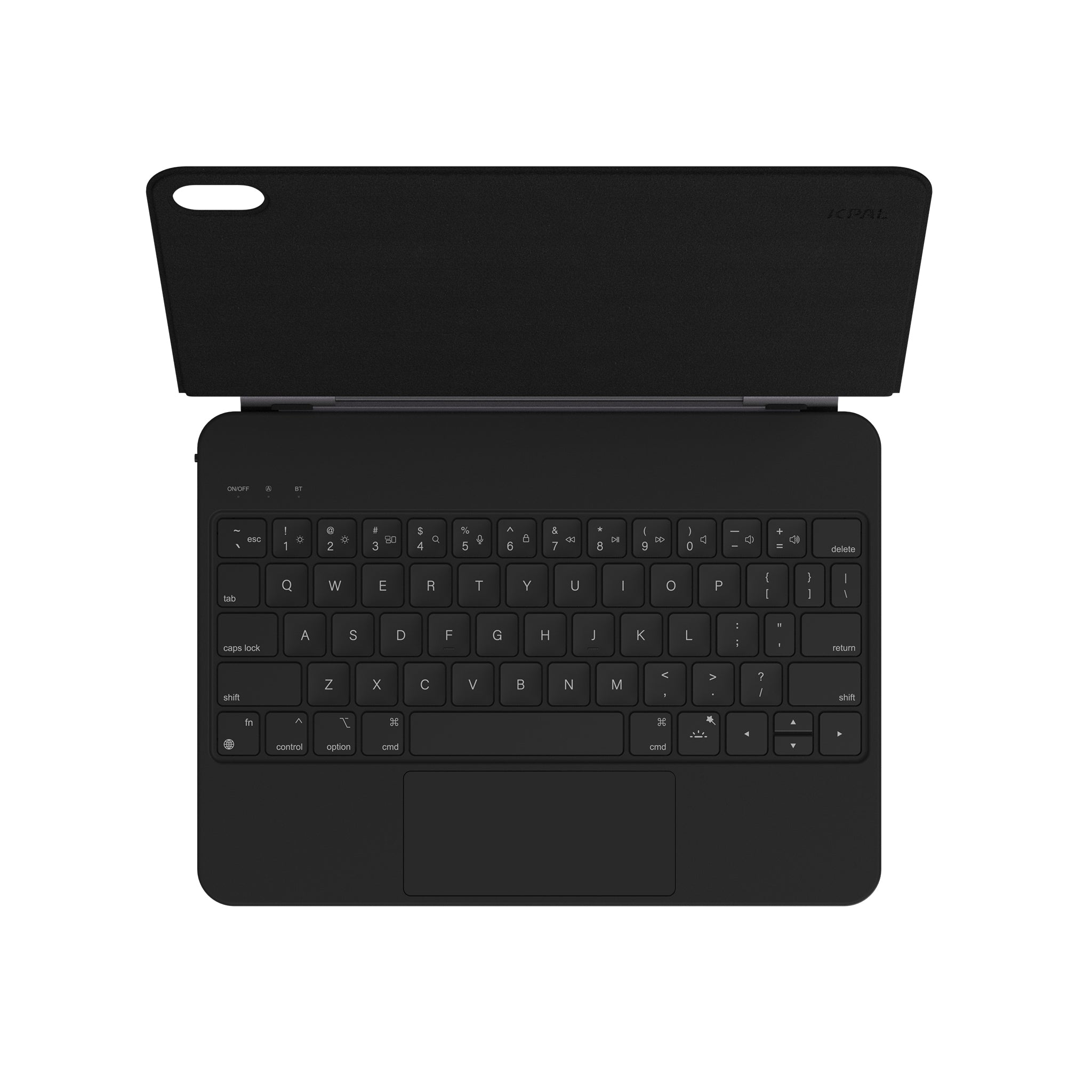 FolioKeys Pro Slim Keyboard Case with Trackpad for iPad