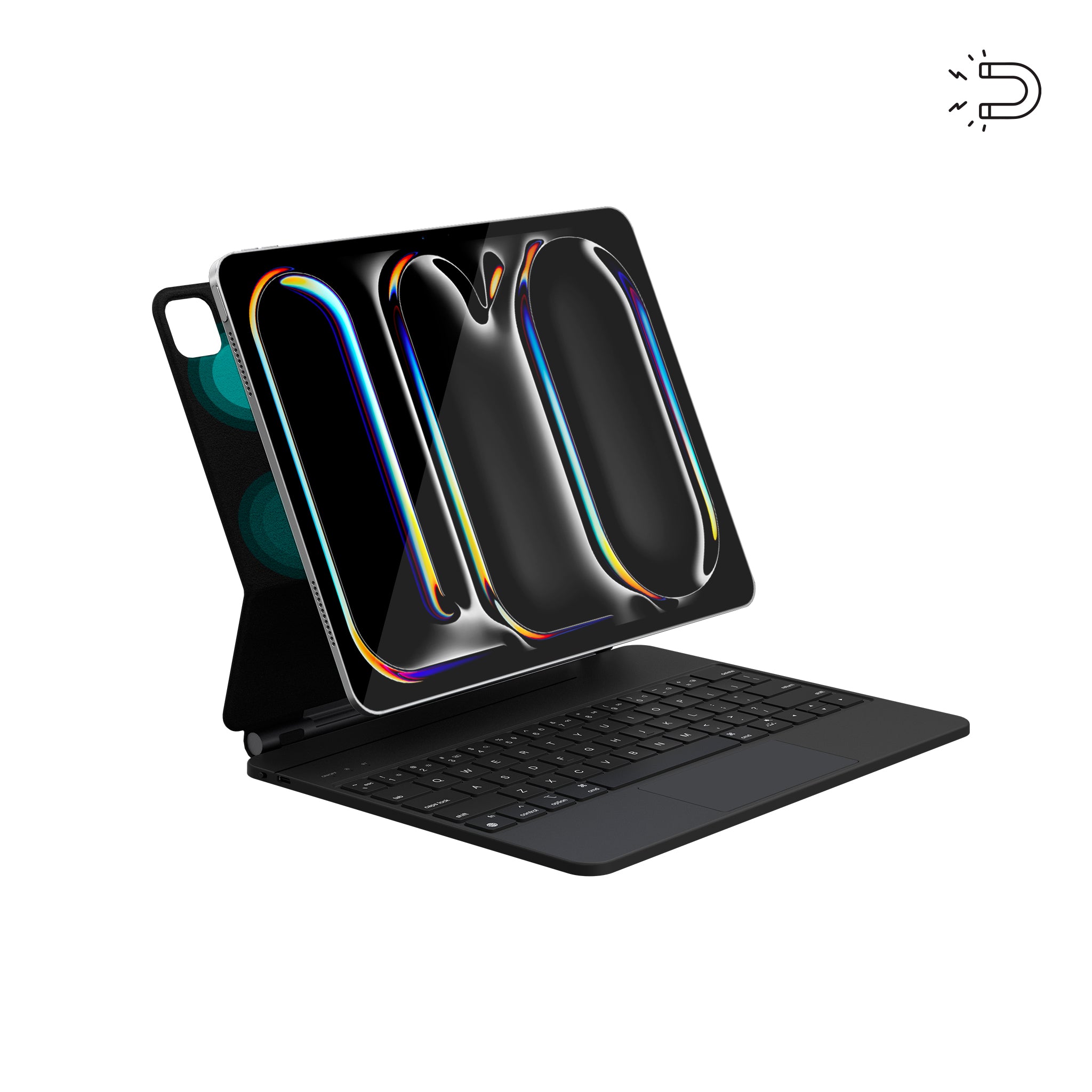 FolioKeys Pro Slim Keyboard Case with Trackpad for iPad Pro