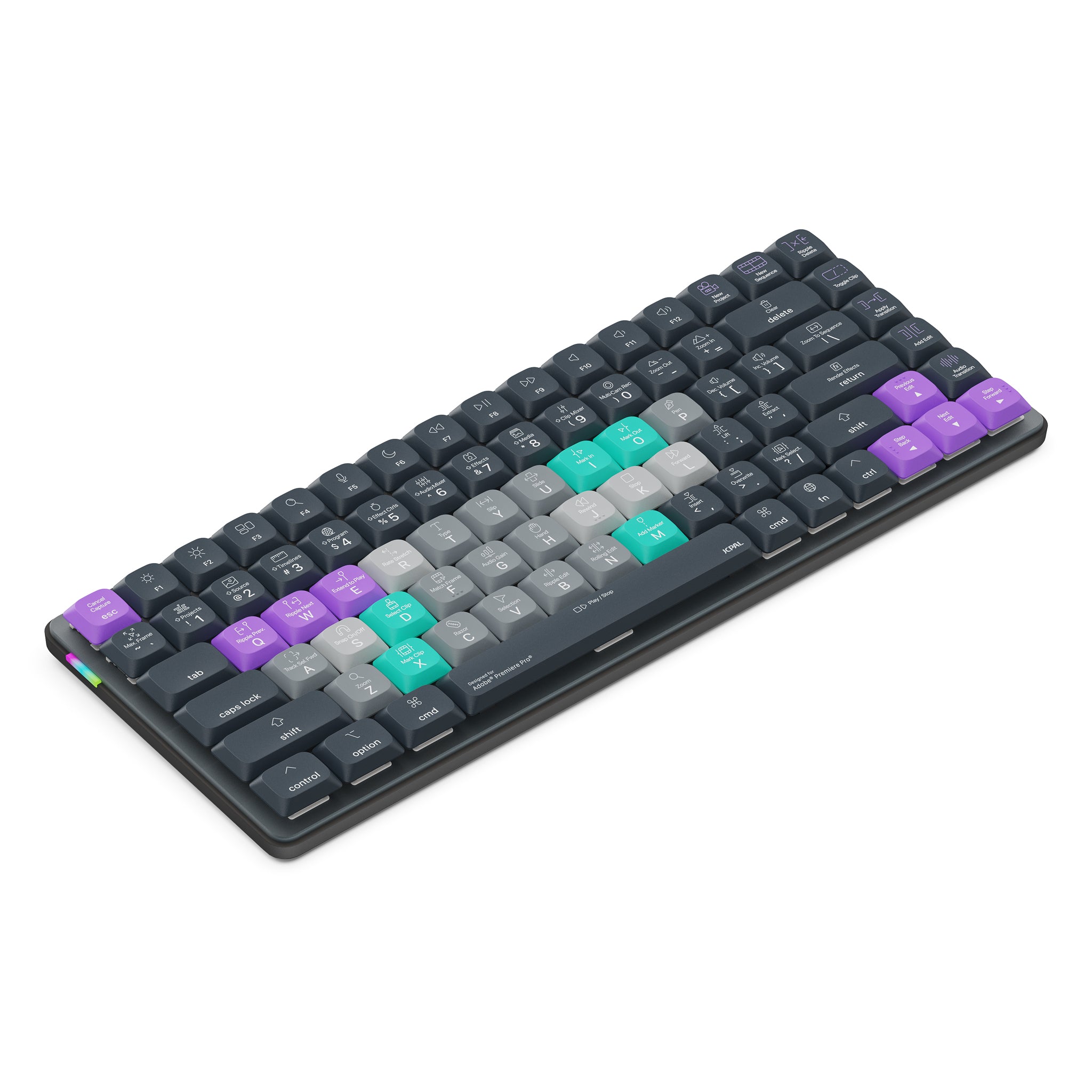 Dash Adobe Premiere Wireless Shortcut Keyboard
