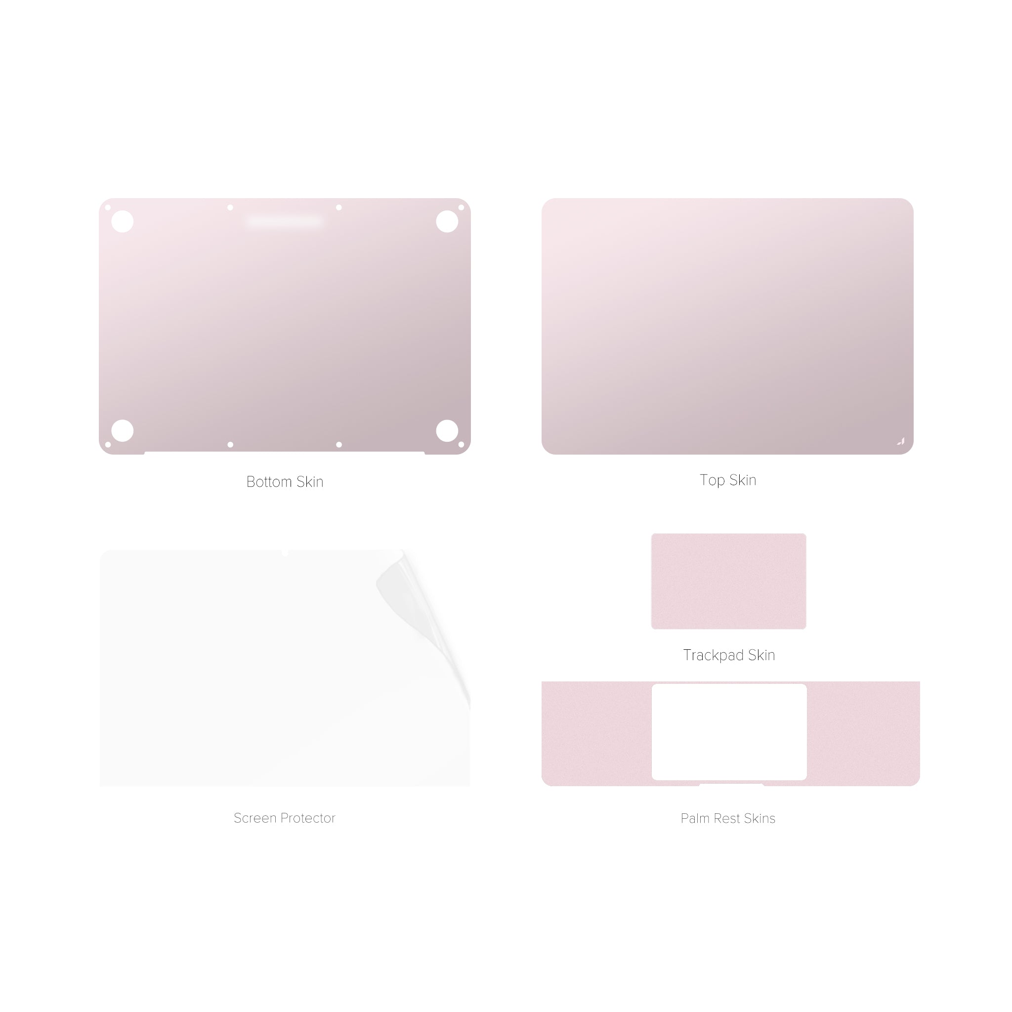 MacGuard MacBook Air 13 英寸 / 15 英寸 五合一全面保护膜套装