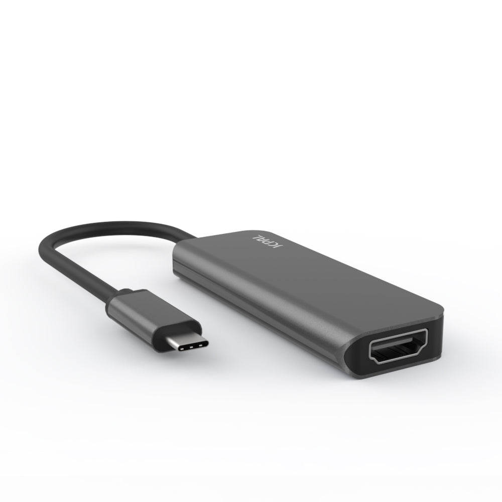 USB-C to HDMI Adapter with USB and Charging