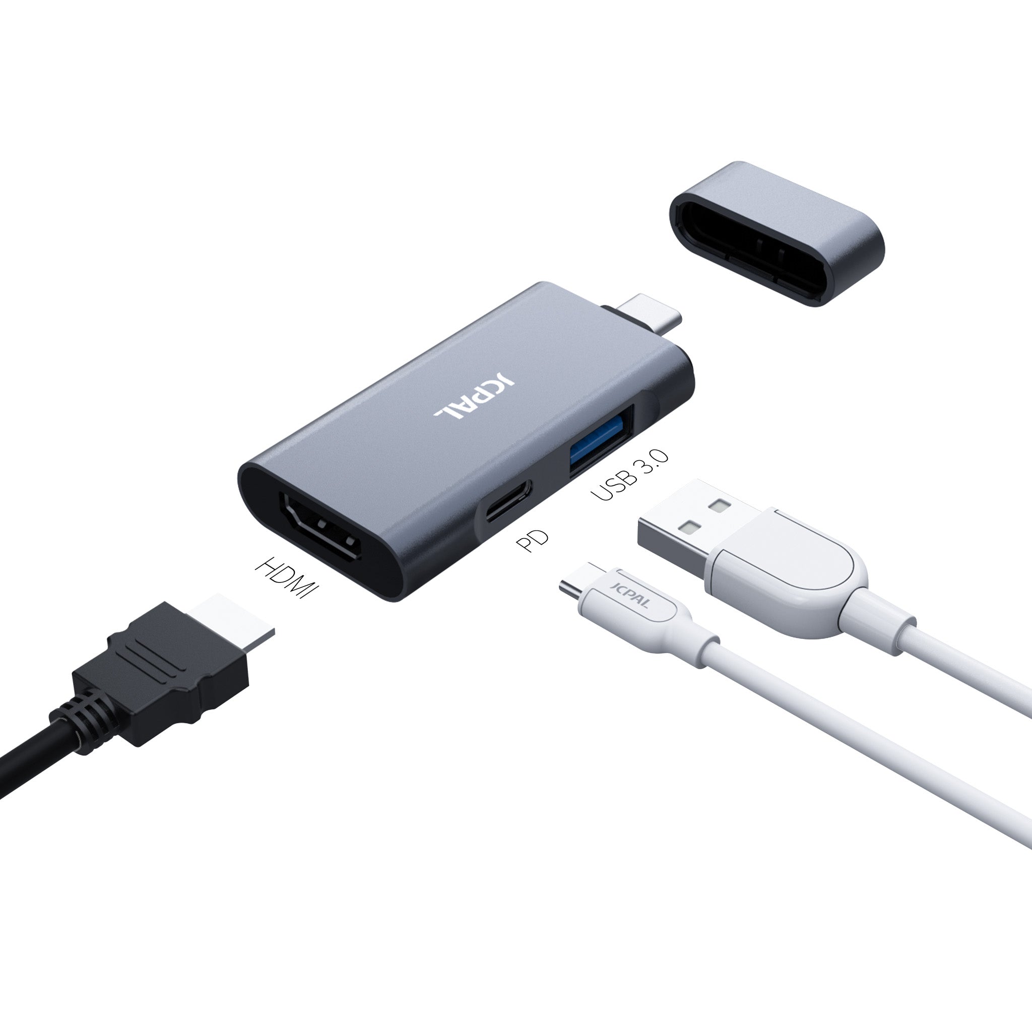 USB-C 3-in-1 Travel Hub
