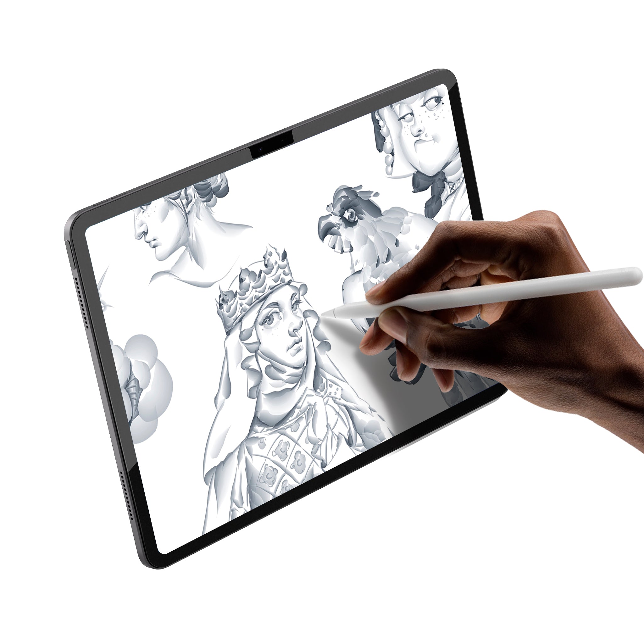 PaperTech 纸张纹理屏幕保护膜,适用于 iPad Air (2024)