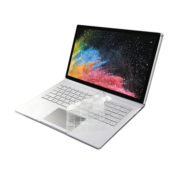 FitSkin   Clear Keyboard Protector for Surface Book 2