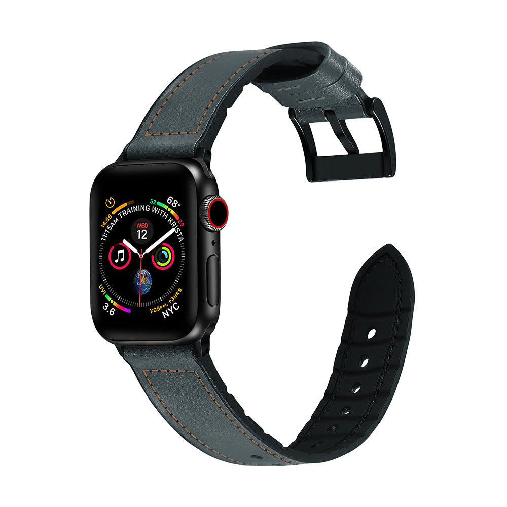 Bracelet de montre en cuir Gentry pour Apple Watch