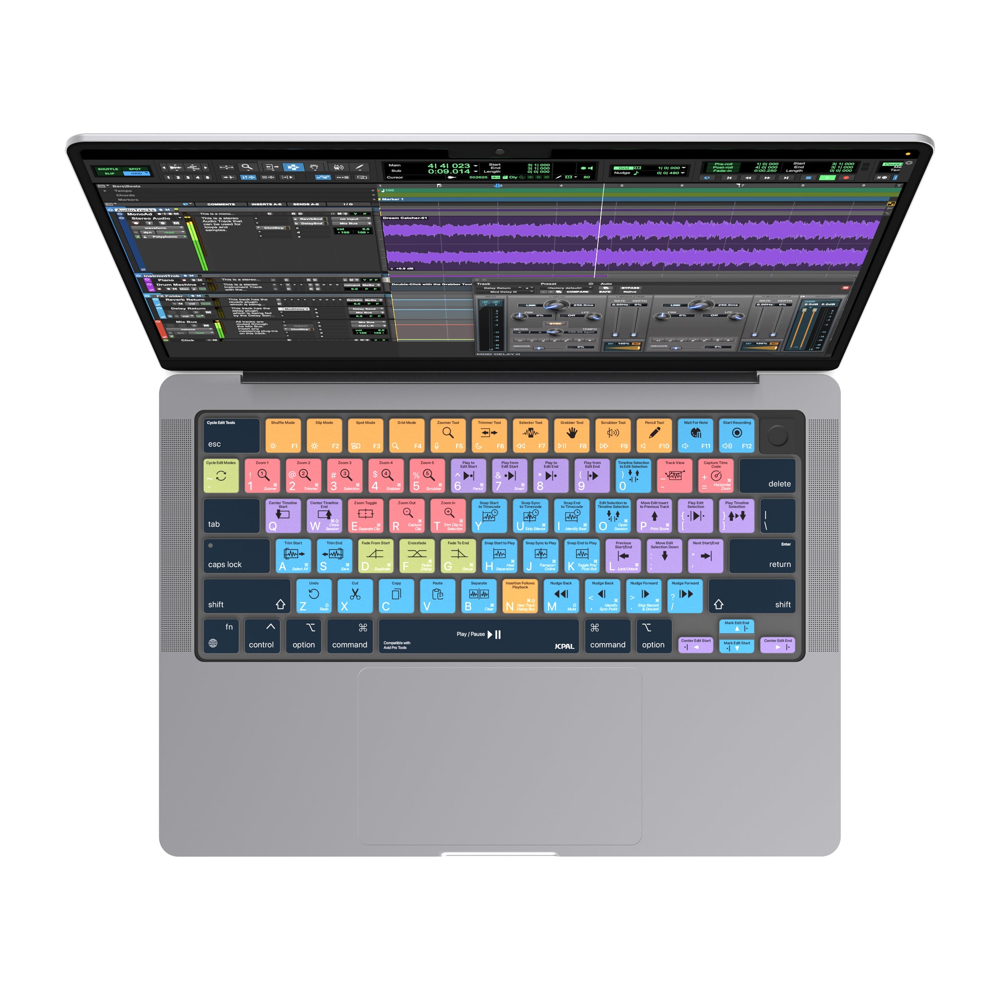 VerSkin Avid Pro Tools Shortcut Keyboard Protector