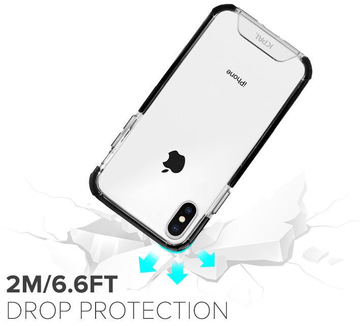 iPhone X/XS & XS Max, Protector marco cuadrado refinado
