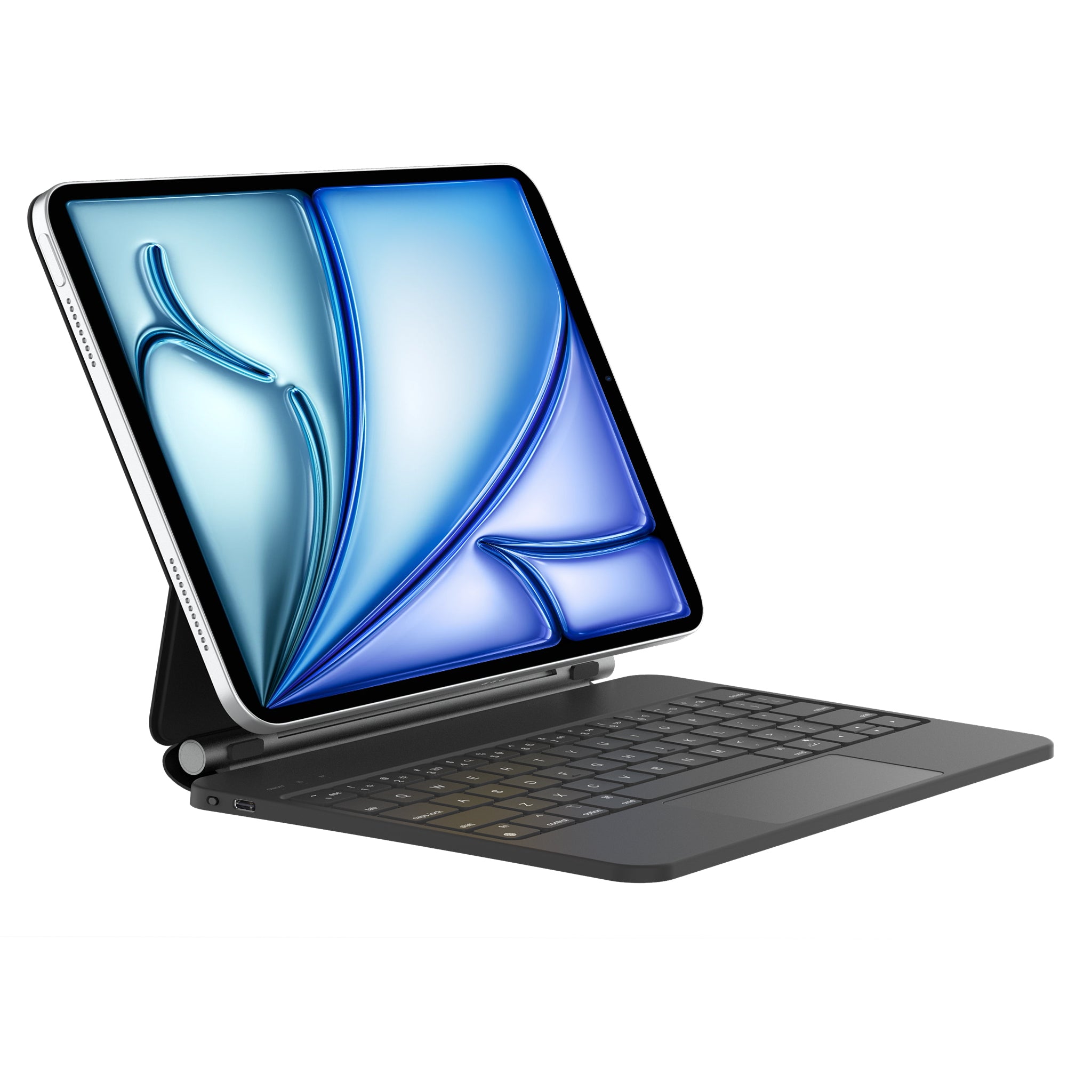 FolioKeys Pro Slim Keyboard Case with Trackpad for iPad Pro