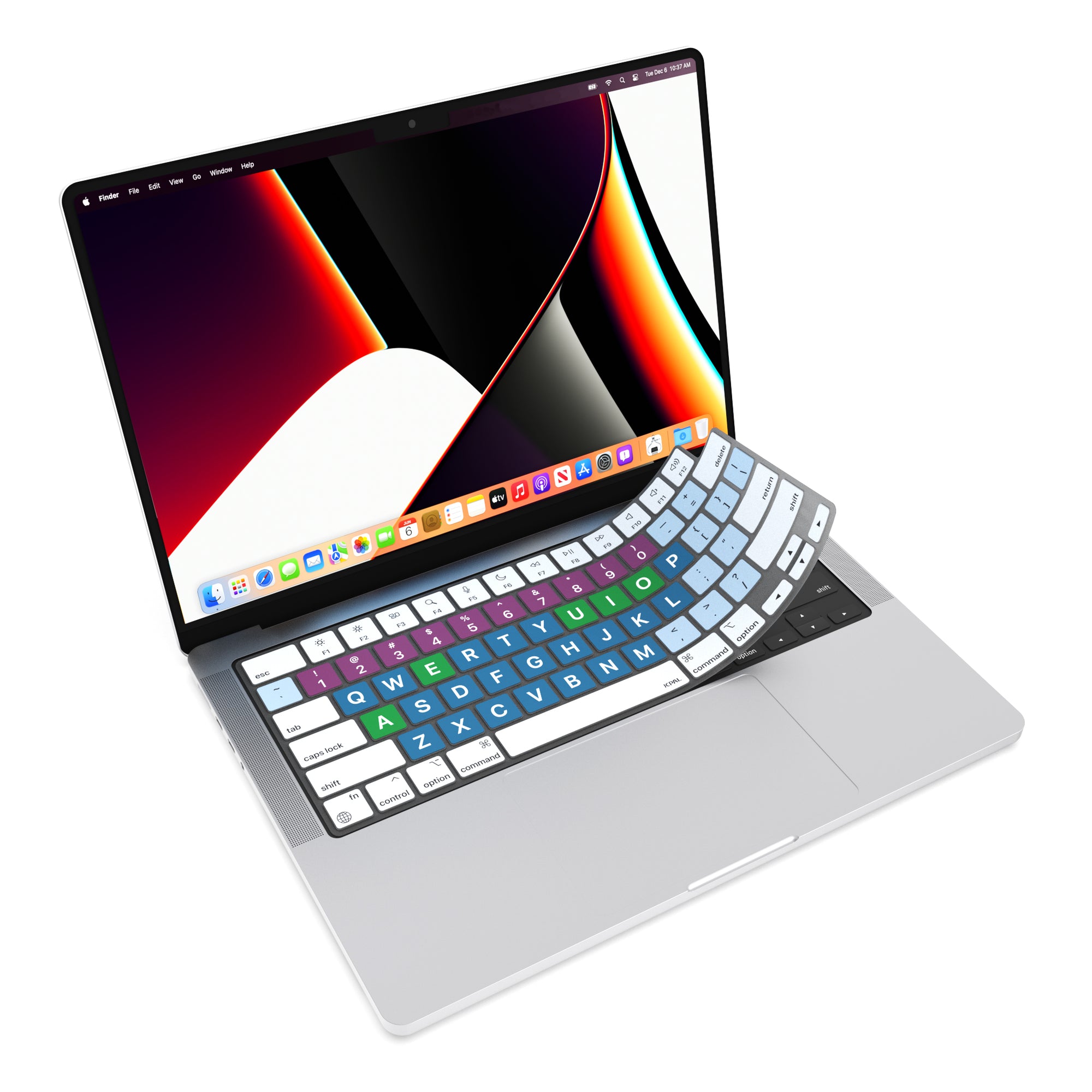 Ochrona klawiatury VerSkin Apple MacOS na skróty