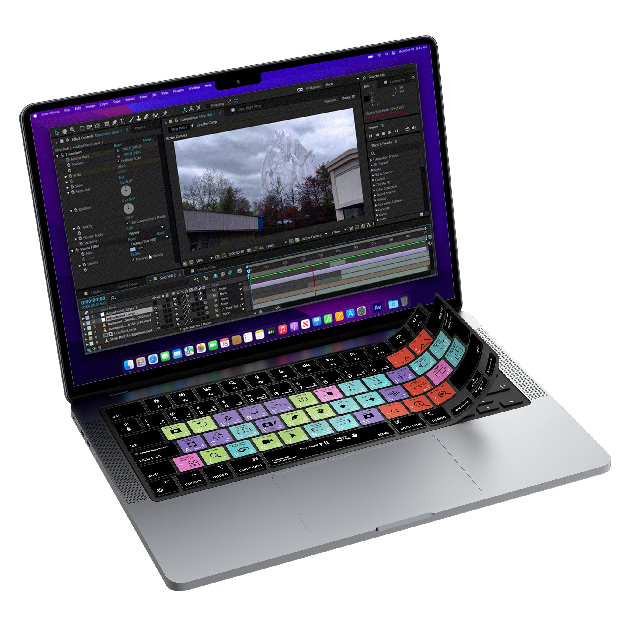 VerSkin   Adobe After Effects Shortcut Keyboard Protector