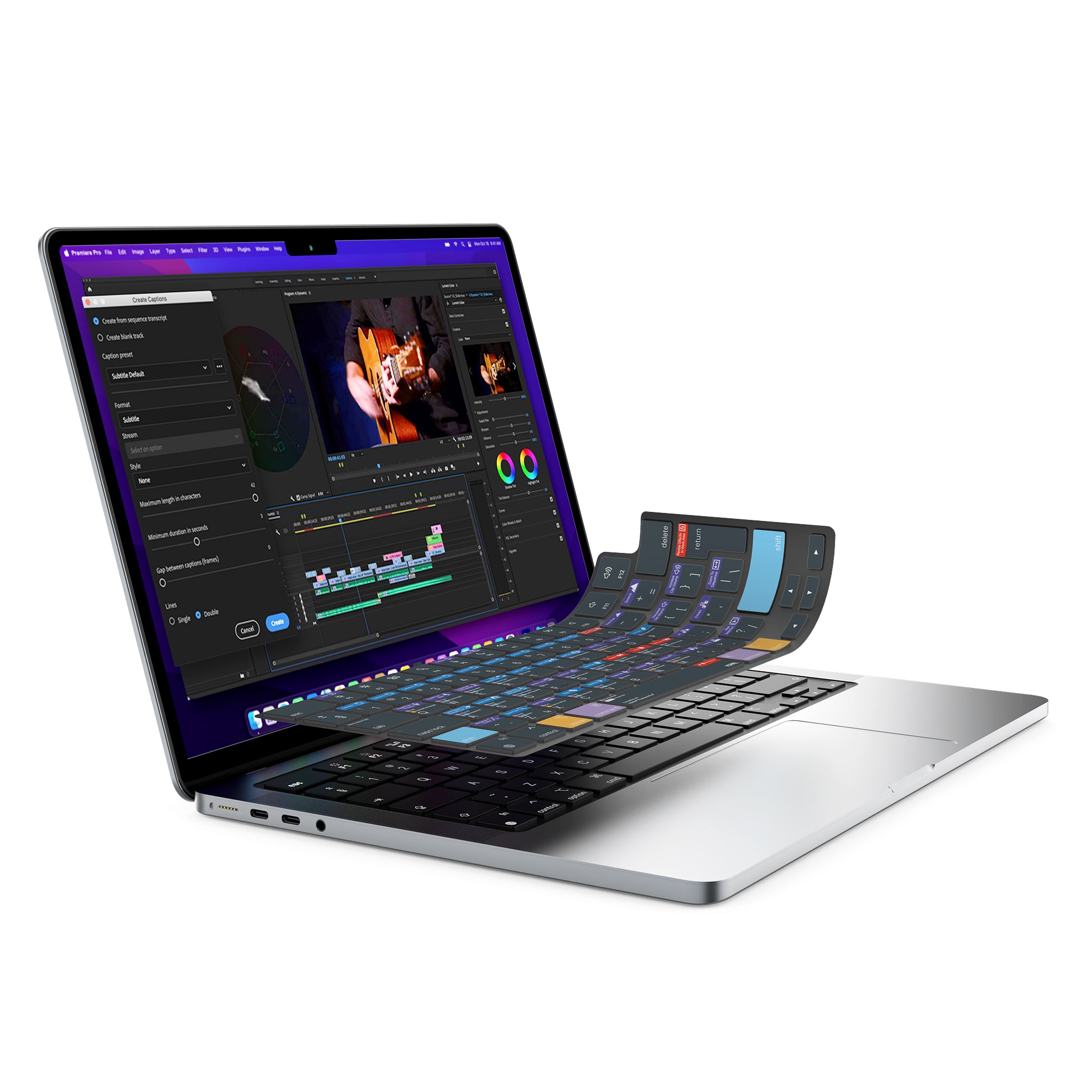 VerSkin   Adobe Premiere Pro Shortcut Keyboard Protector