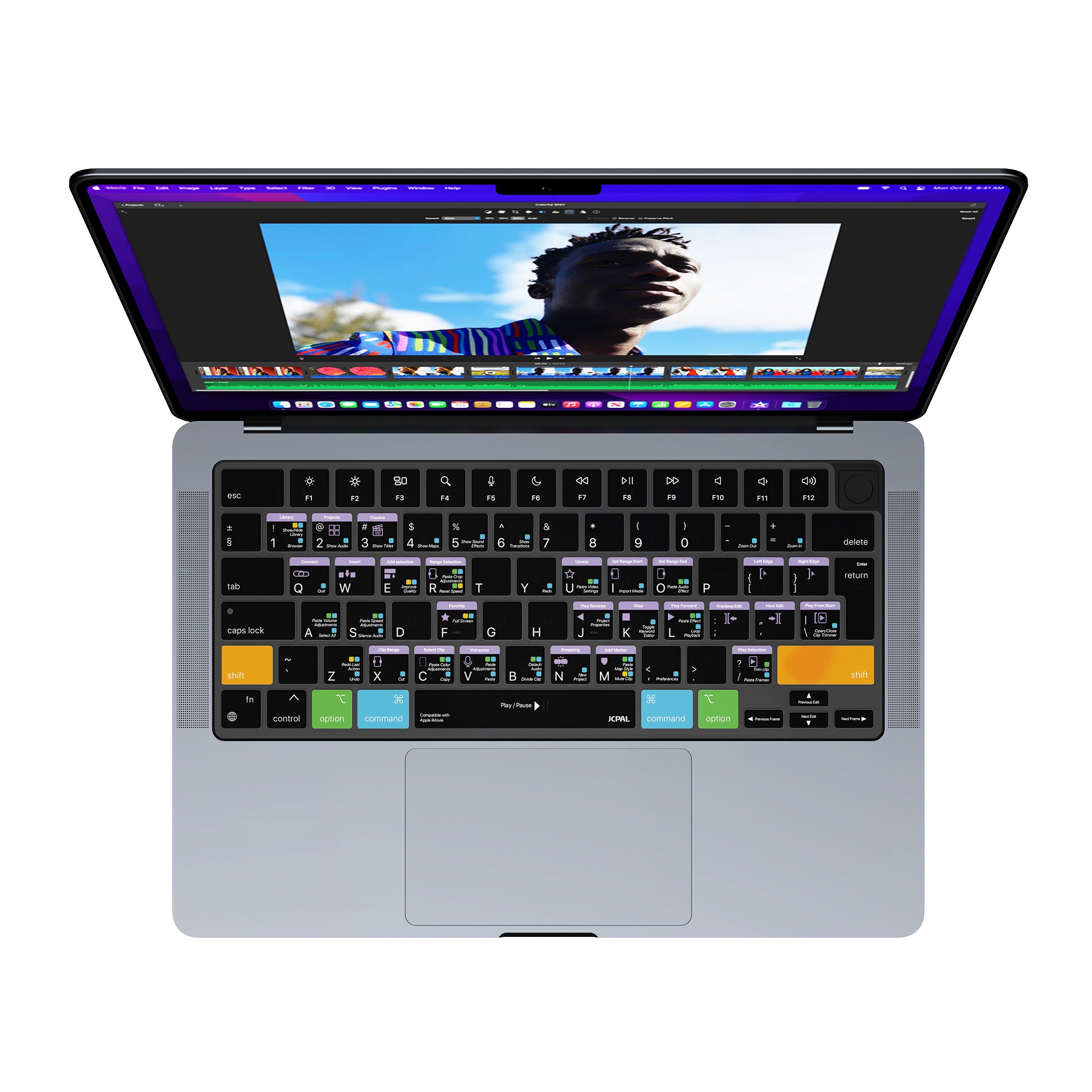 VerSkin   Apple iMovie Shortcut Keyboard Protector