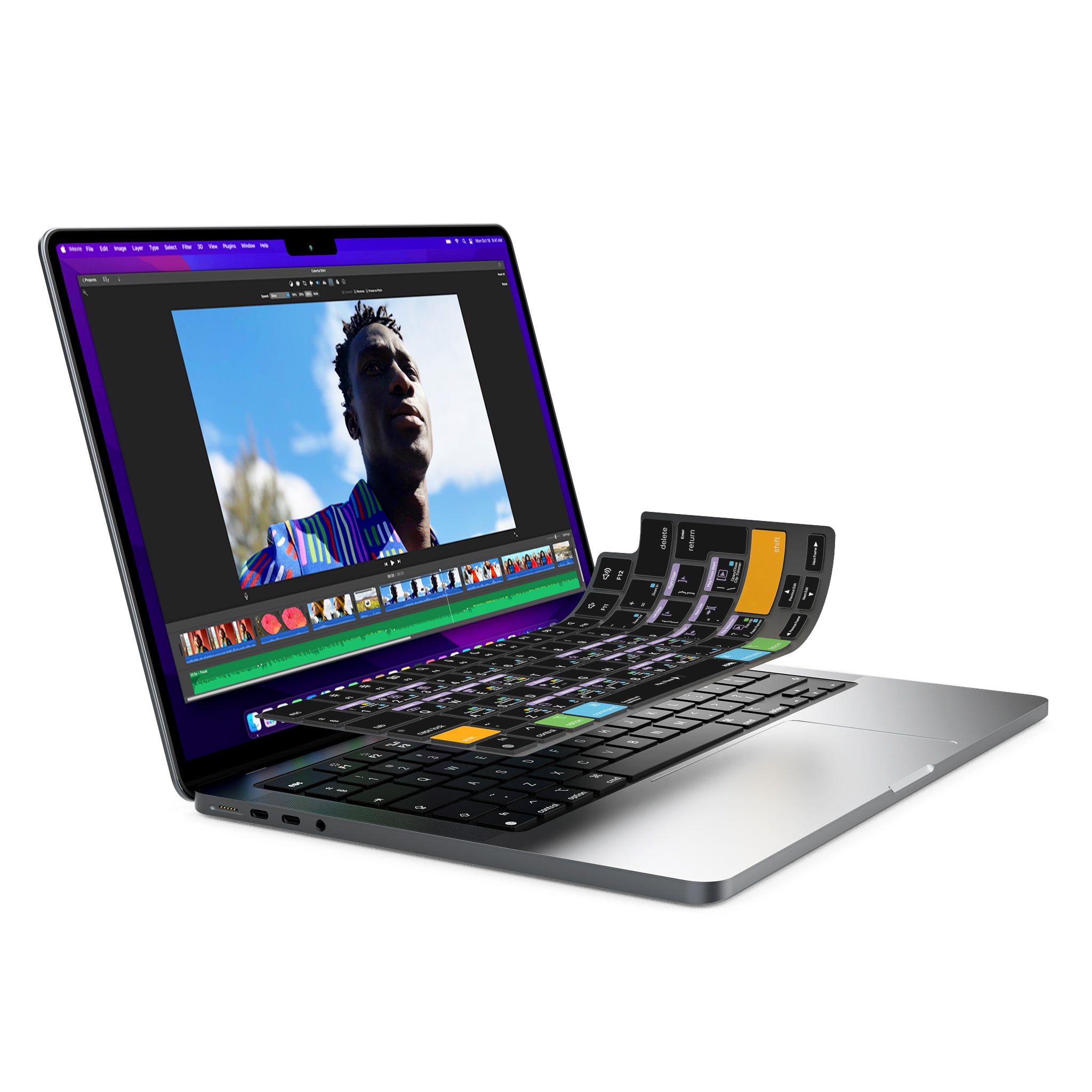 VerSkin   Apple iMovie Shortcut Keyboard Protector
