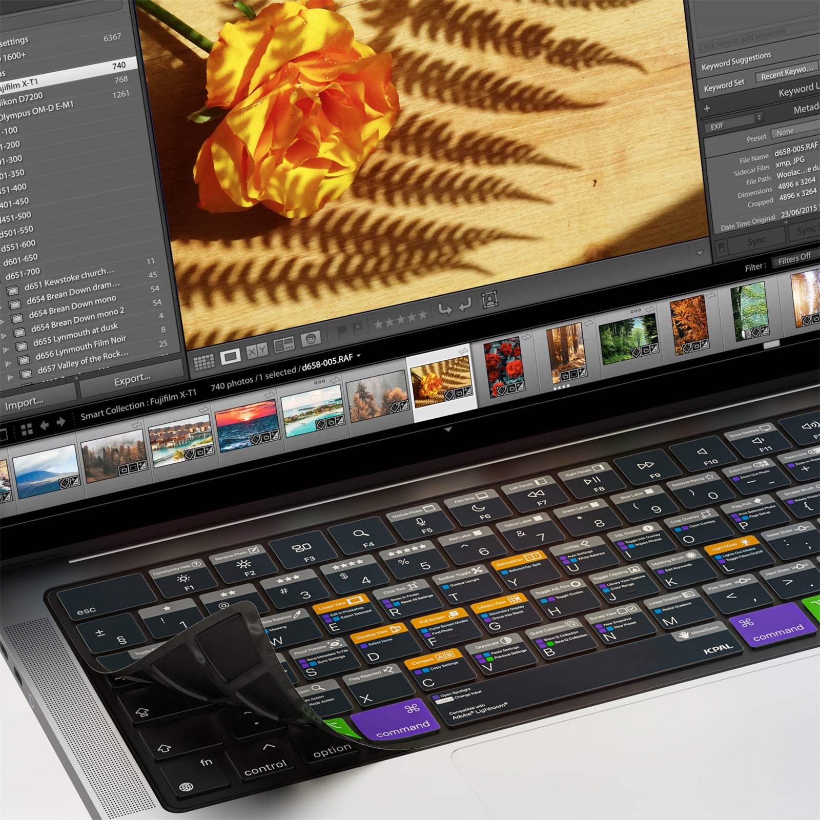 VerSkin   Adobe Lightroom Shortcut Keyboard Protector