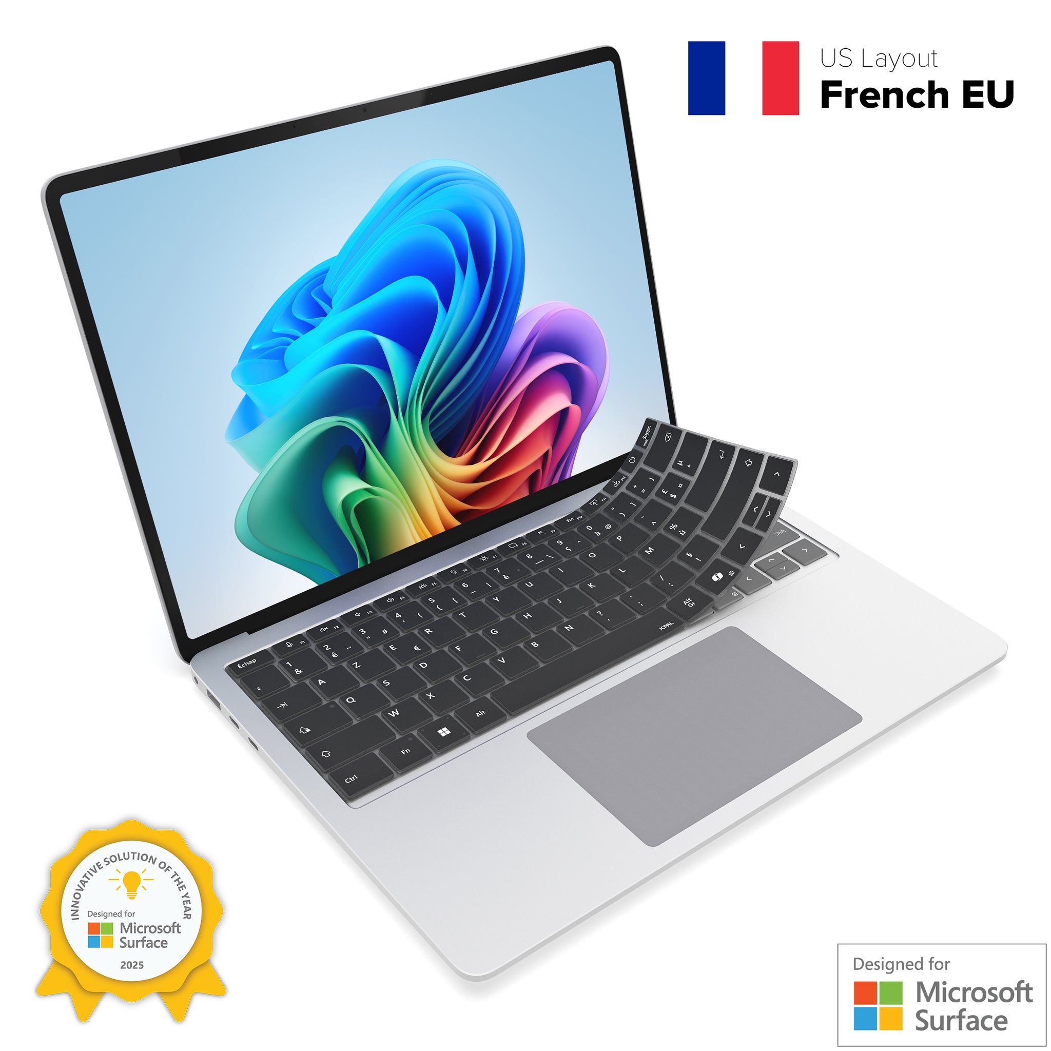 VerSkin   Silicone Keyboard Protector for Surface Laptop (French EU)