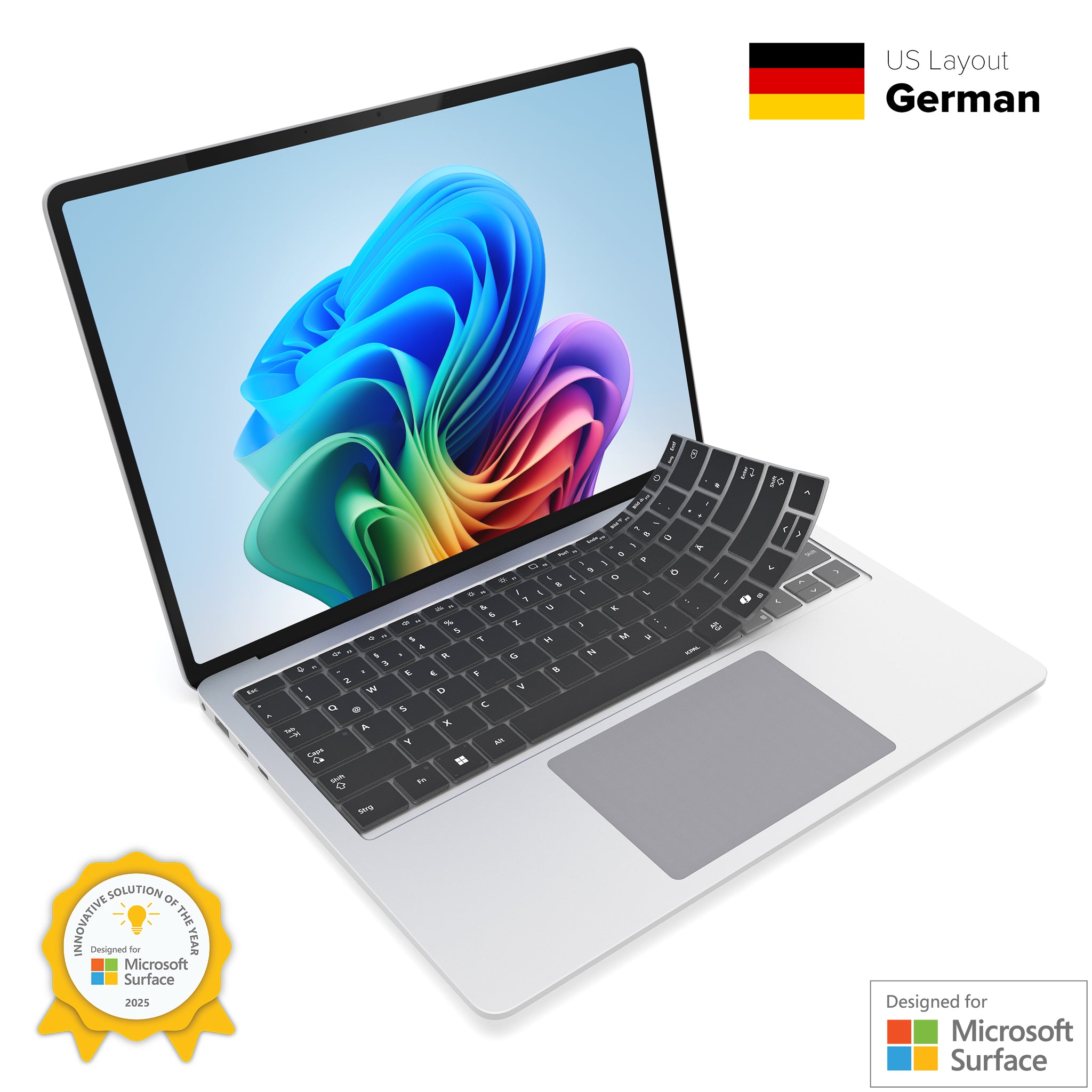 VerSkin   Silicone Keyboard Protector for Surface Laptop (German)