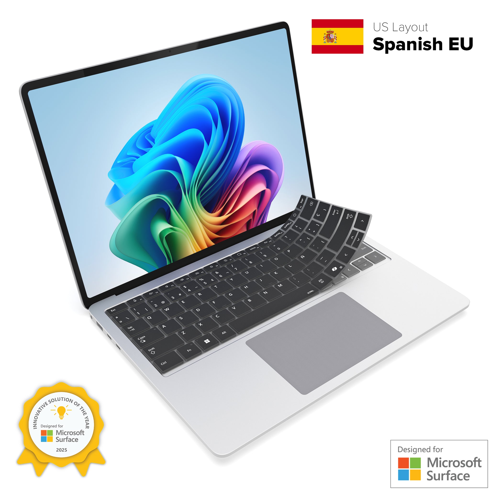 VerSkin   Silicone Keyboard Protector for Surface Laptop (Spanish EU)
