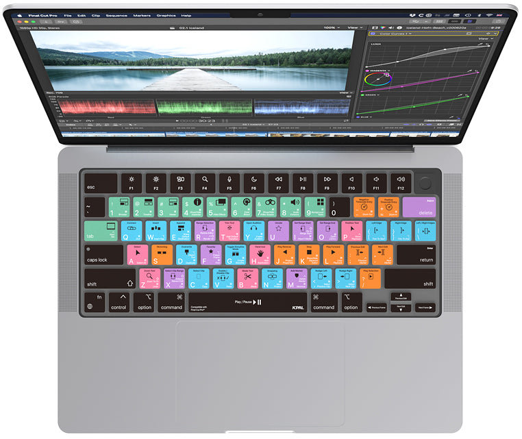 Raccourcis clavier Final Cut Pro pour tout MacBook Air/Pro/iMac
