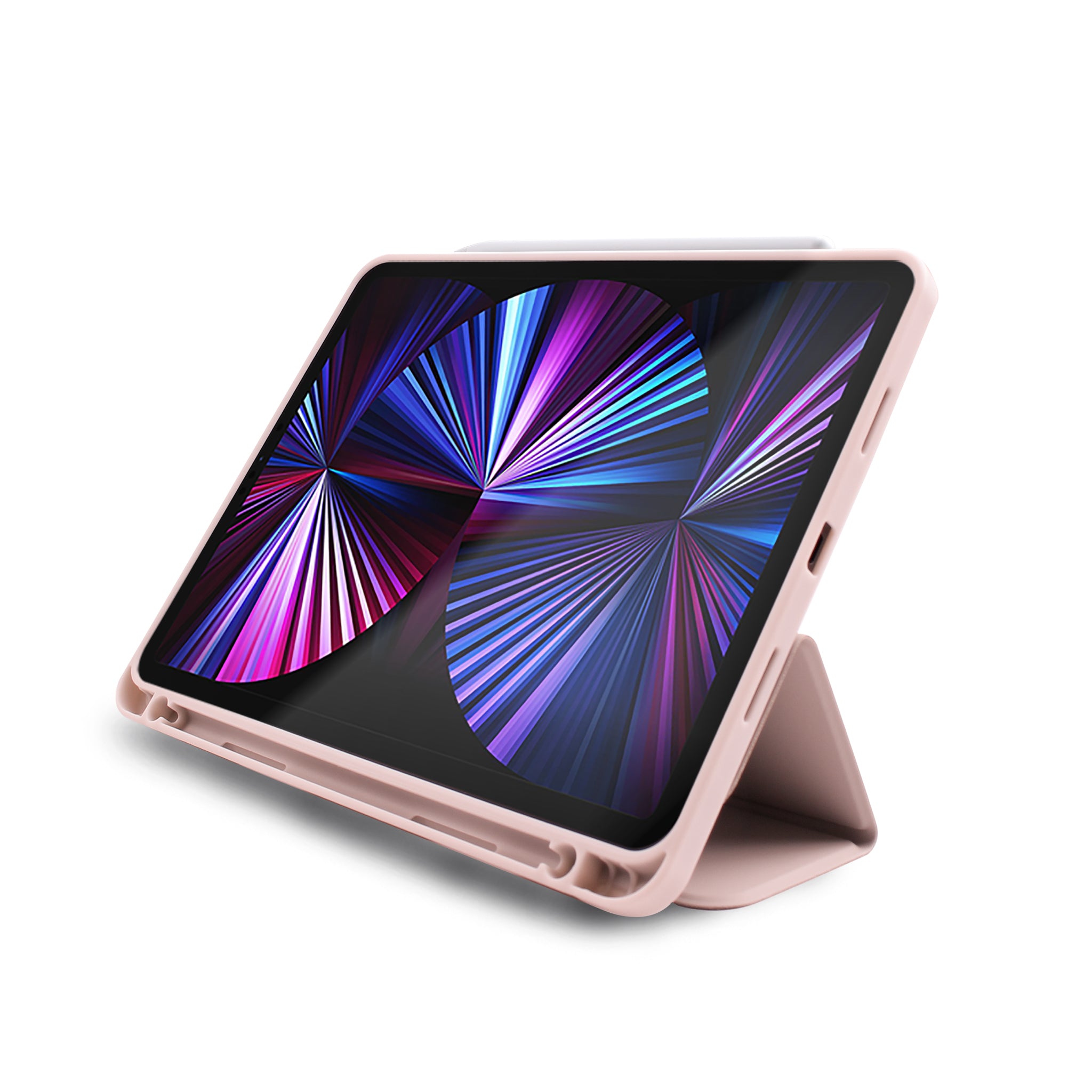 Coque pour iPad Pro 11 - Protection Antichoc - Rose - Intégrale - Silicone - PC - Informatique Coque pour iPad Pro 11 - Protection Antichoc - Rose - Intégrale - Silicone - PC - Informatique
