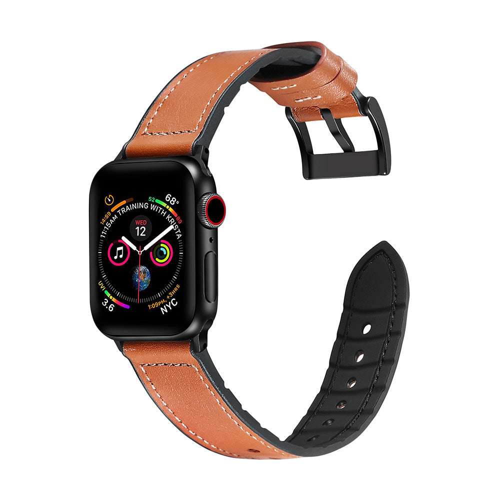 Leather iwatch 5 discount bands