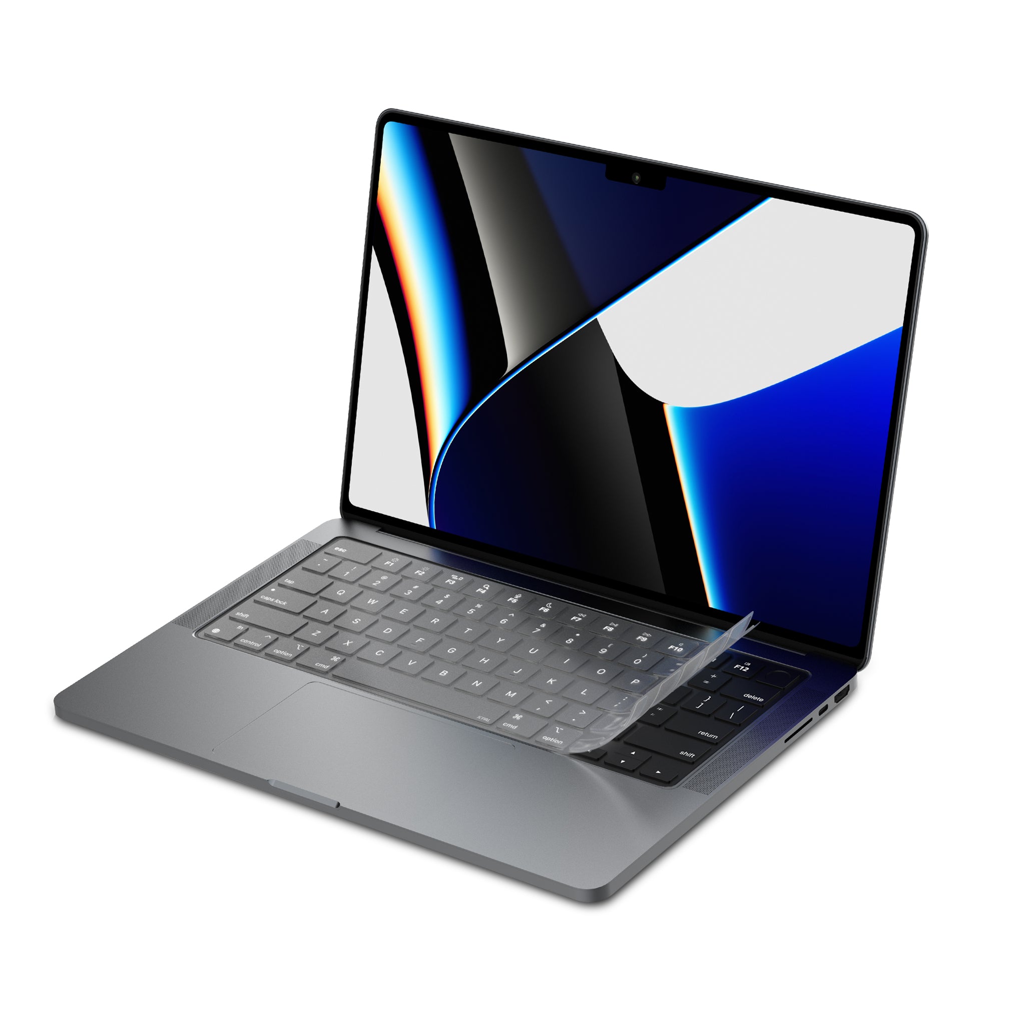Osłona klawiatury FitSkin Clear do MacBooka Pro 14” / 16” i MacBooka Air 13” / 15” (2022/2023)