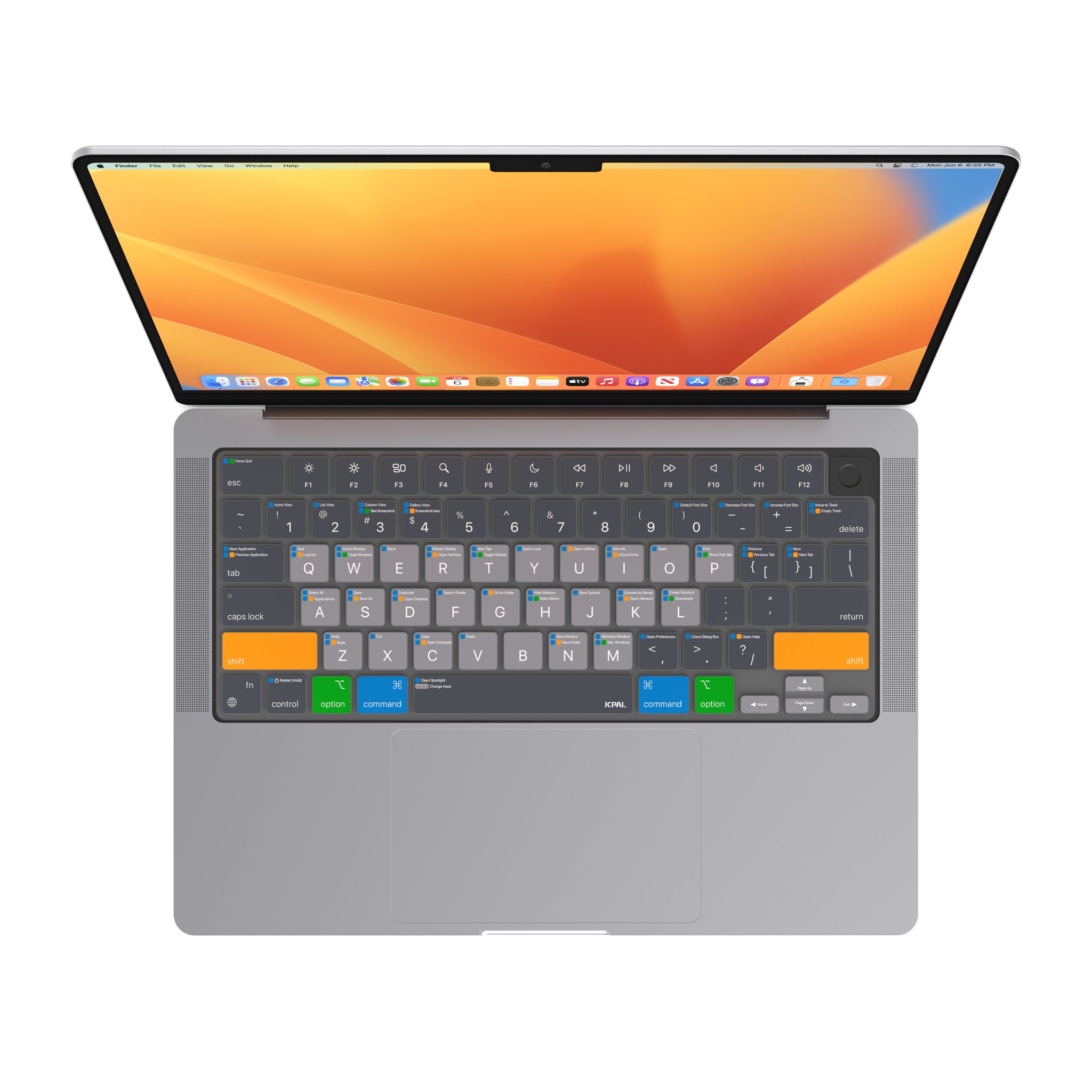 VerSkin   Apple MacOS Shortcut Keyboard Protector