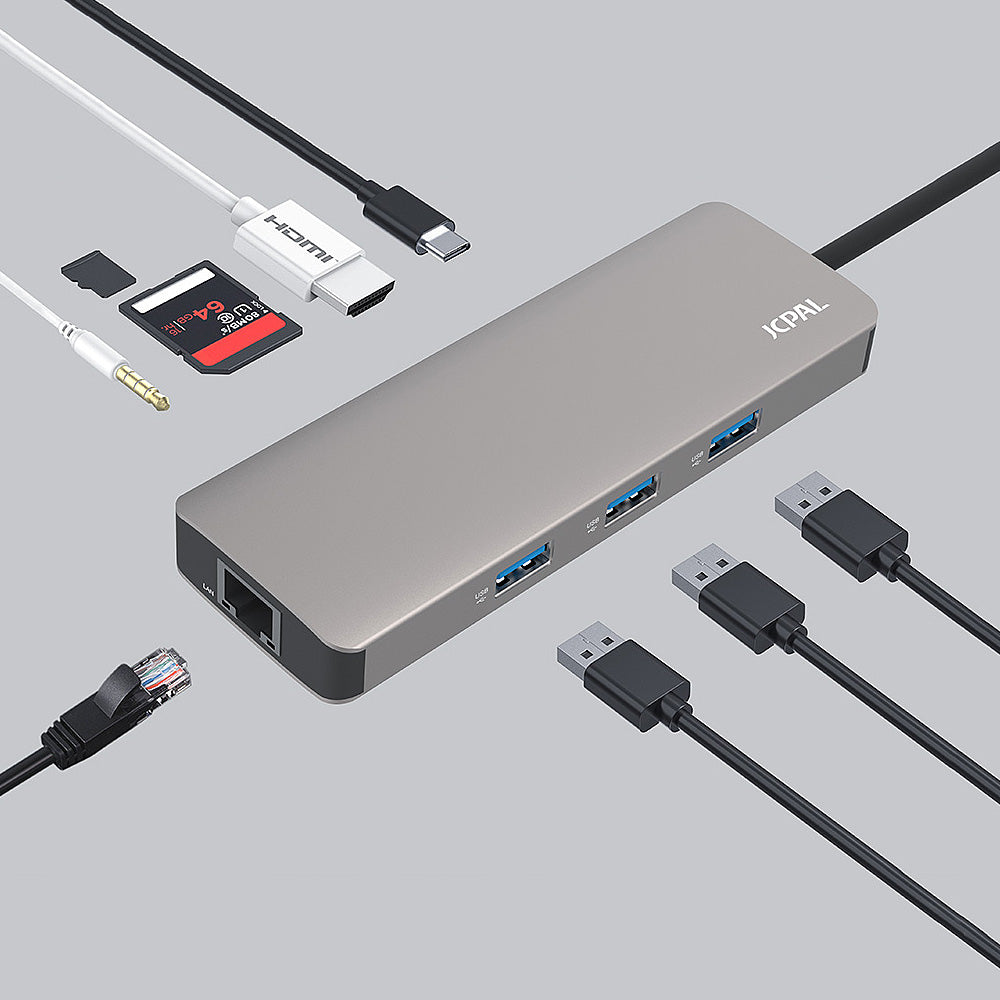 USB-C 9-Port Hub