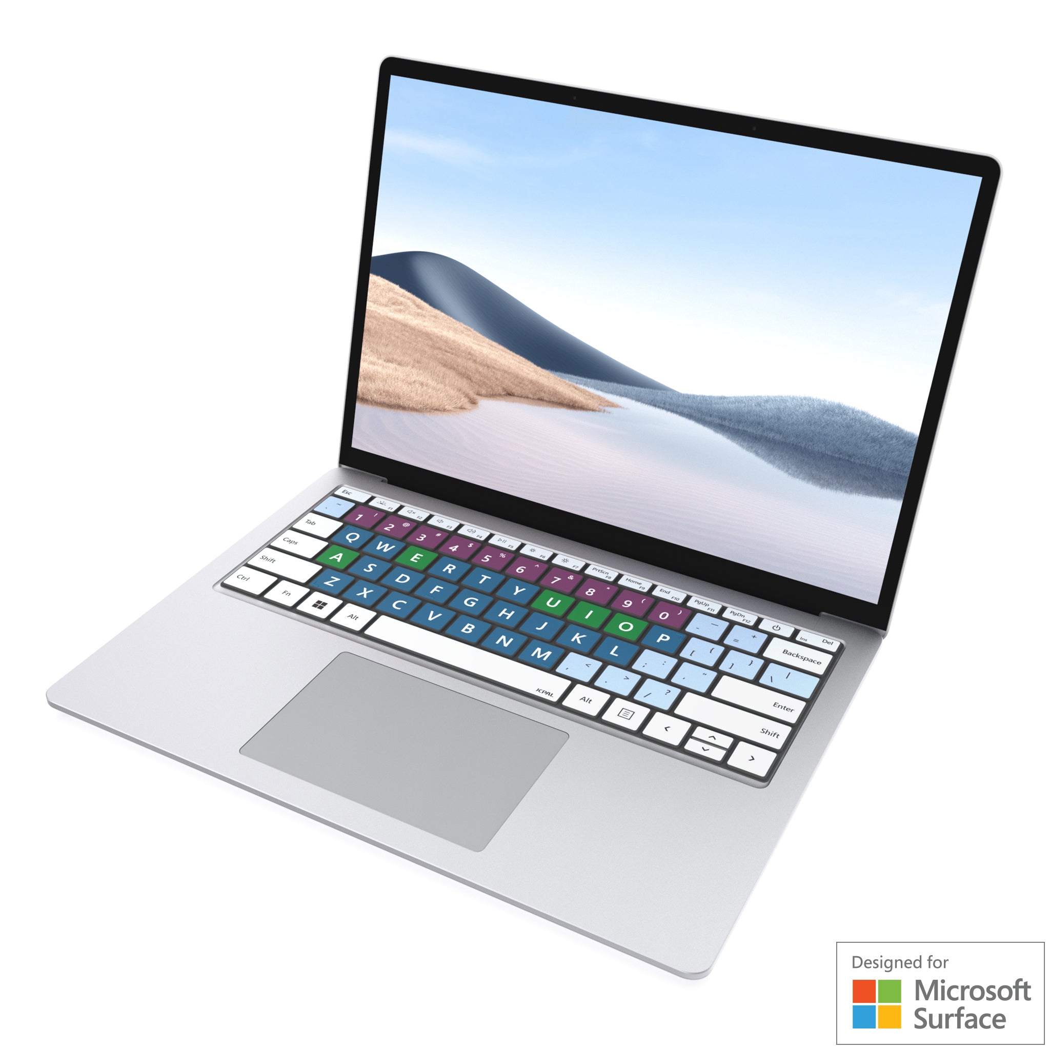 Dołączony ochraniacz klawiatury VerSkin do laptopa Surface