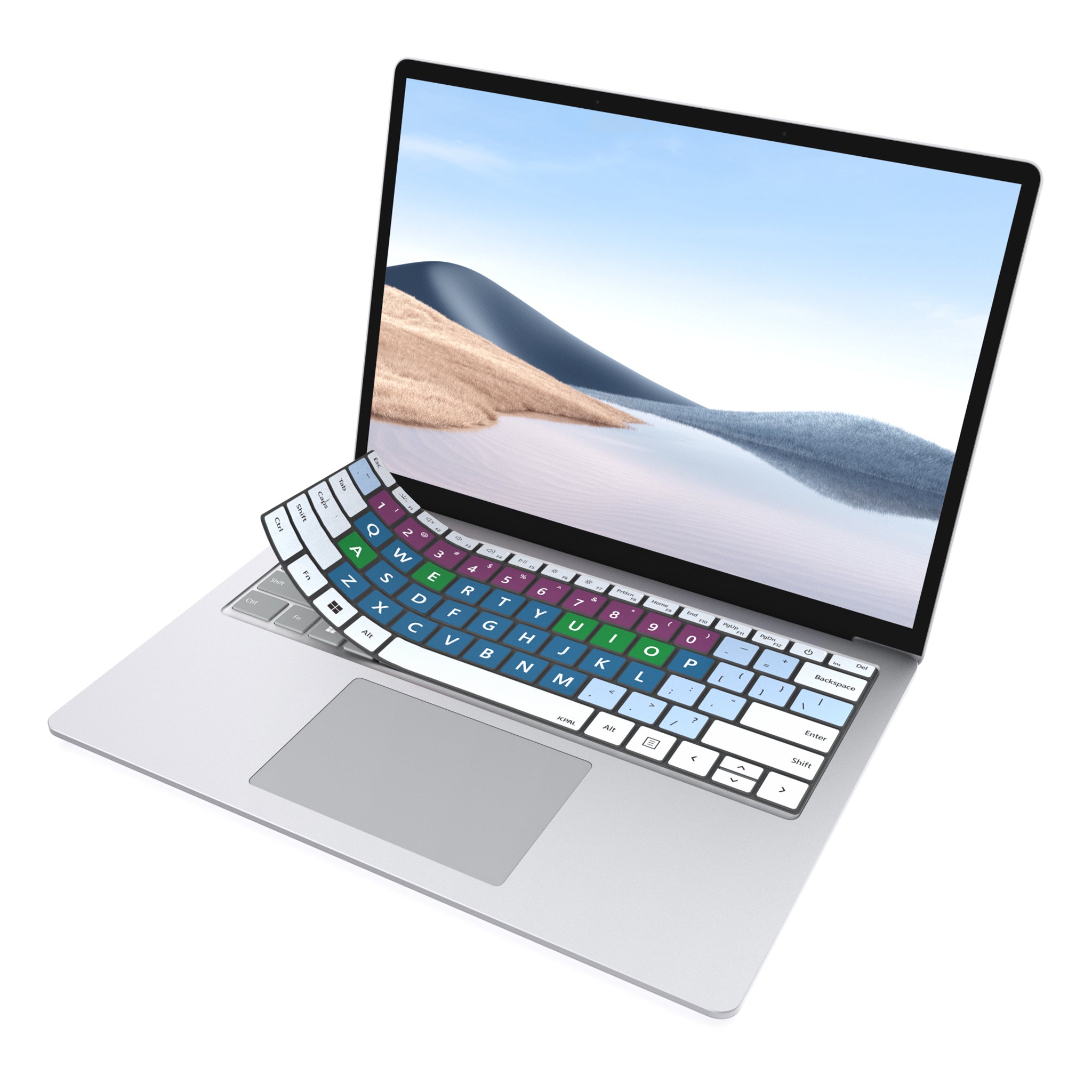 Dołączony ochraniacz klawiatury VerSkin do laptopa Surface
