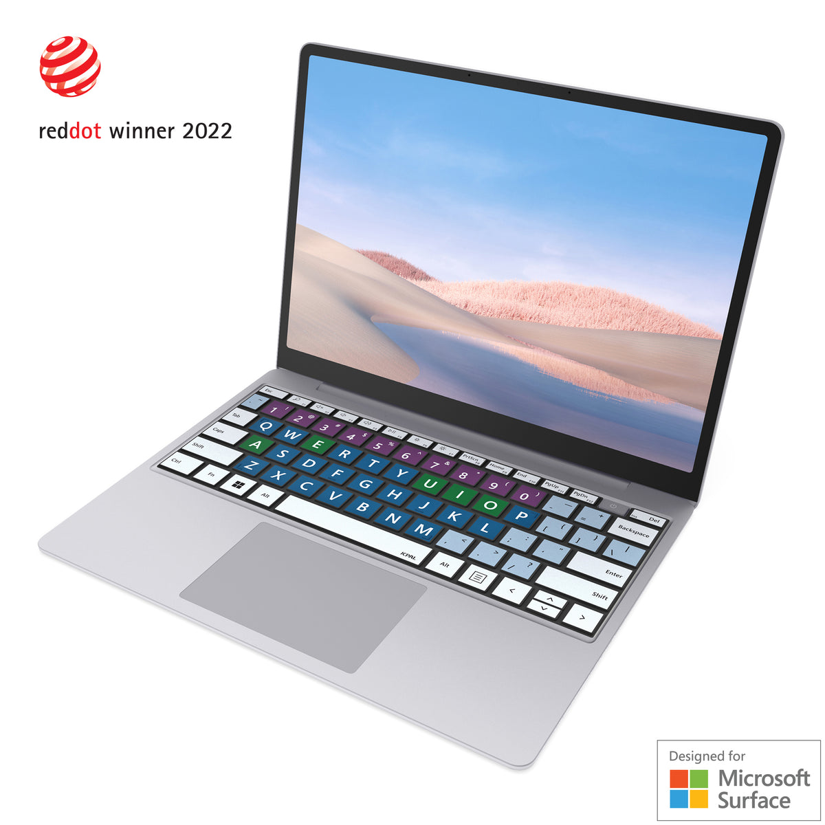 适用于Surface Laptop SE 和 Laptop Go 的VerSkin Inclusive 键盘保护膜